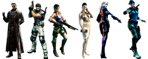 Resident Evil 5 Characters .
